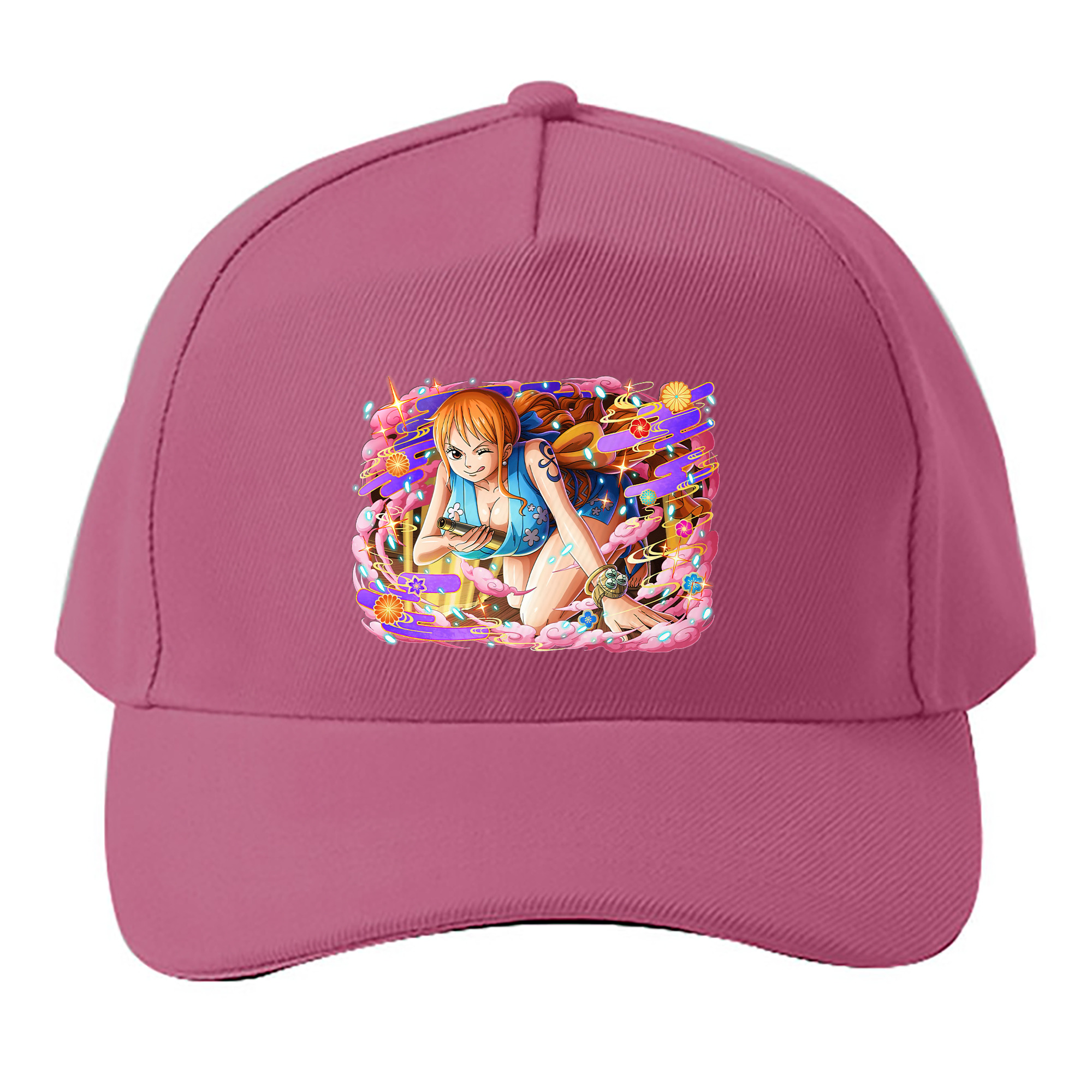 （画像用） ワンピース ナミ ONE PIECE Nami ベースボールキャップ 綿100％ 男女兼用 帽子 スポーツ